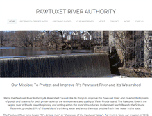 Tablet Screenshot of pawtuxet.org